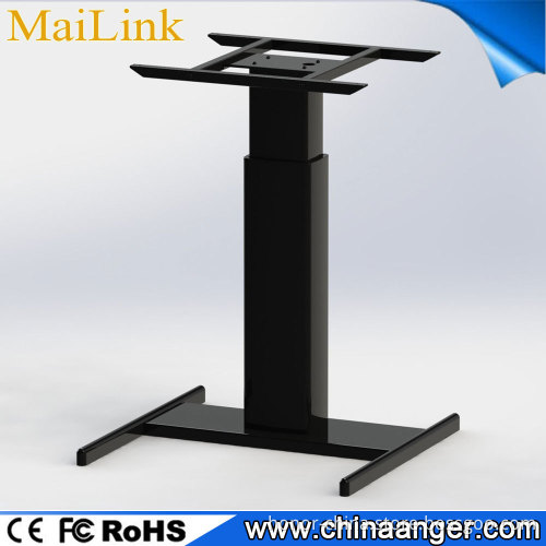 black stainless metal desk frames manufacturer wireless phone app control height adjustable desk frame for smart home